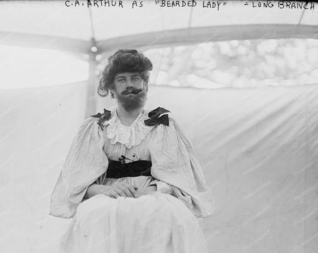 CA Arthur Bearded Lady Society Circus