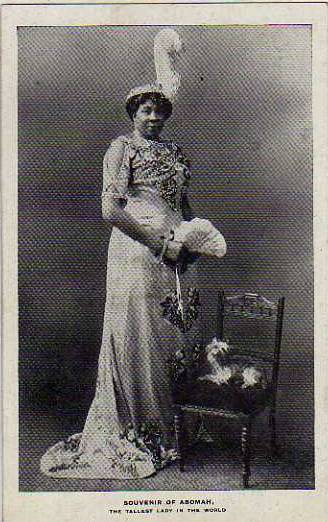 circus  Abomah african giantess  WO