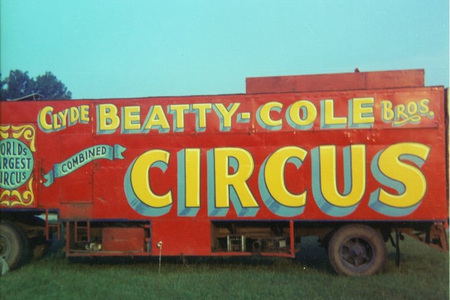 circus cylde beatty cole bros 12