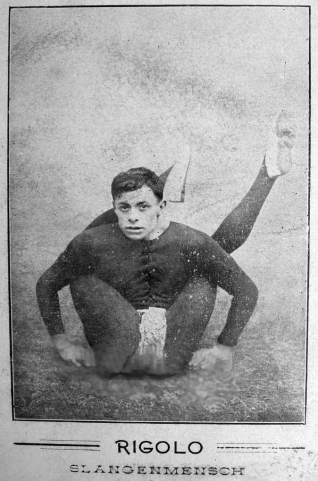 Circus Freak Sideshow Double Jointed Boy   1891    adjusted