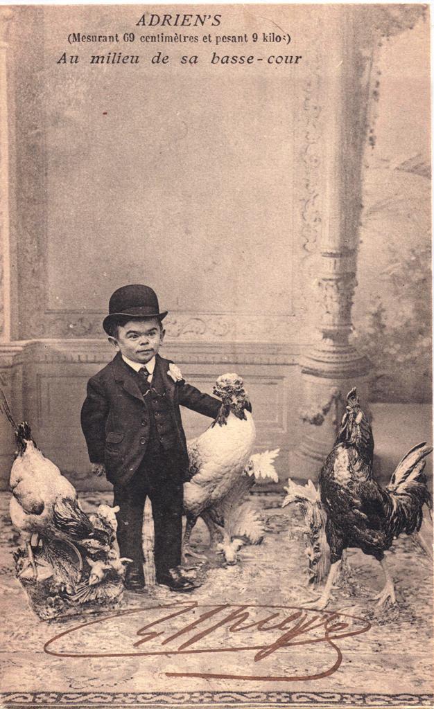 Circus Freak sideshow -LILLIPUT & GULLIVER- HUGO brothers & les COLIBRIS 8