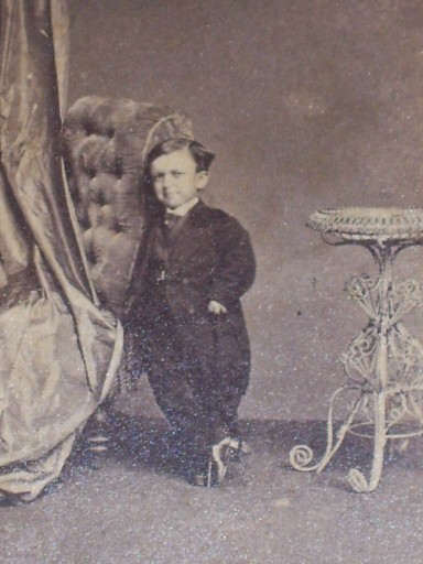 Circus Sideshow Freak Nashville, Tennessee Civil War Midget Dwarf 1