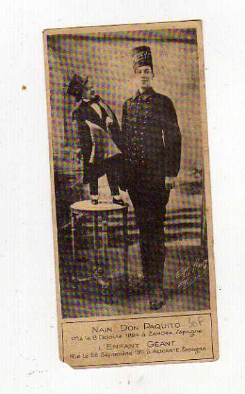 sideshow spanish giant circus 1