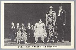 sideshow freaks postcard